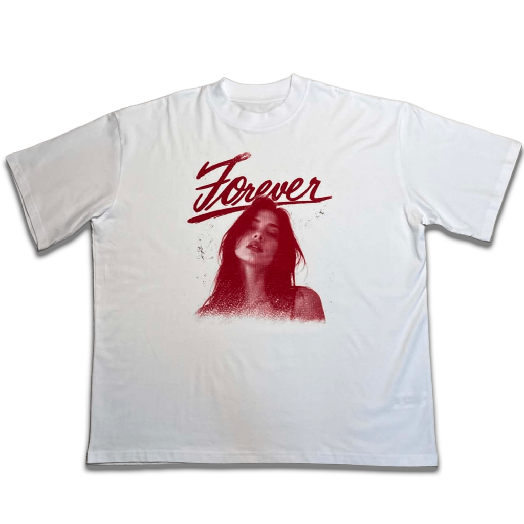 Personalized Portrait T-Shirt – Custom Photo Print Oversized Tee | Coutivo